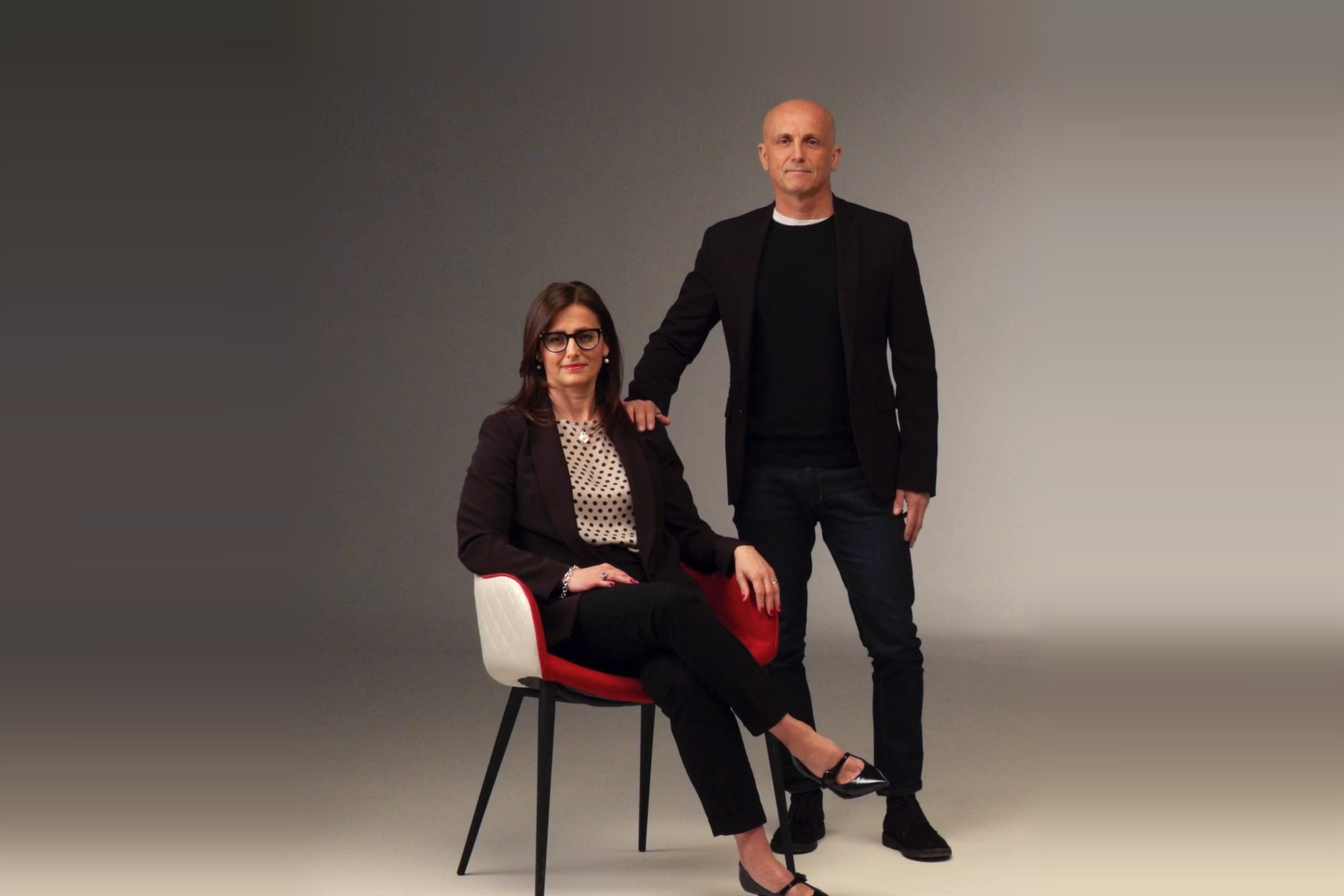 Luca Zamagna, CEO of Zamagna Italia, with his sister Susanna Zamagna