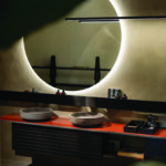 Mobile bagno Bloque Agape con lavabo e contenitori