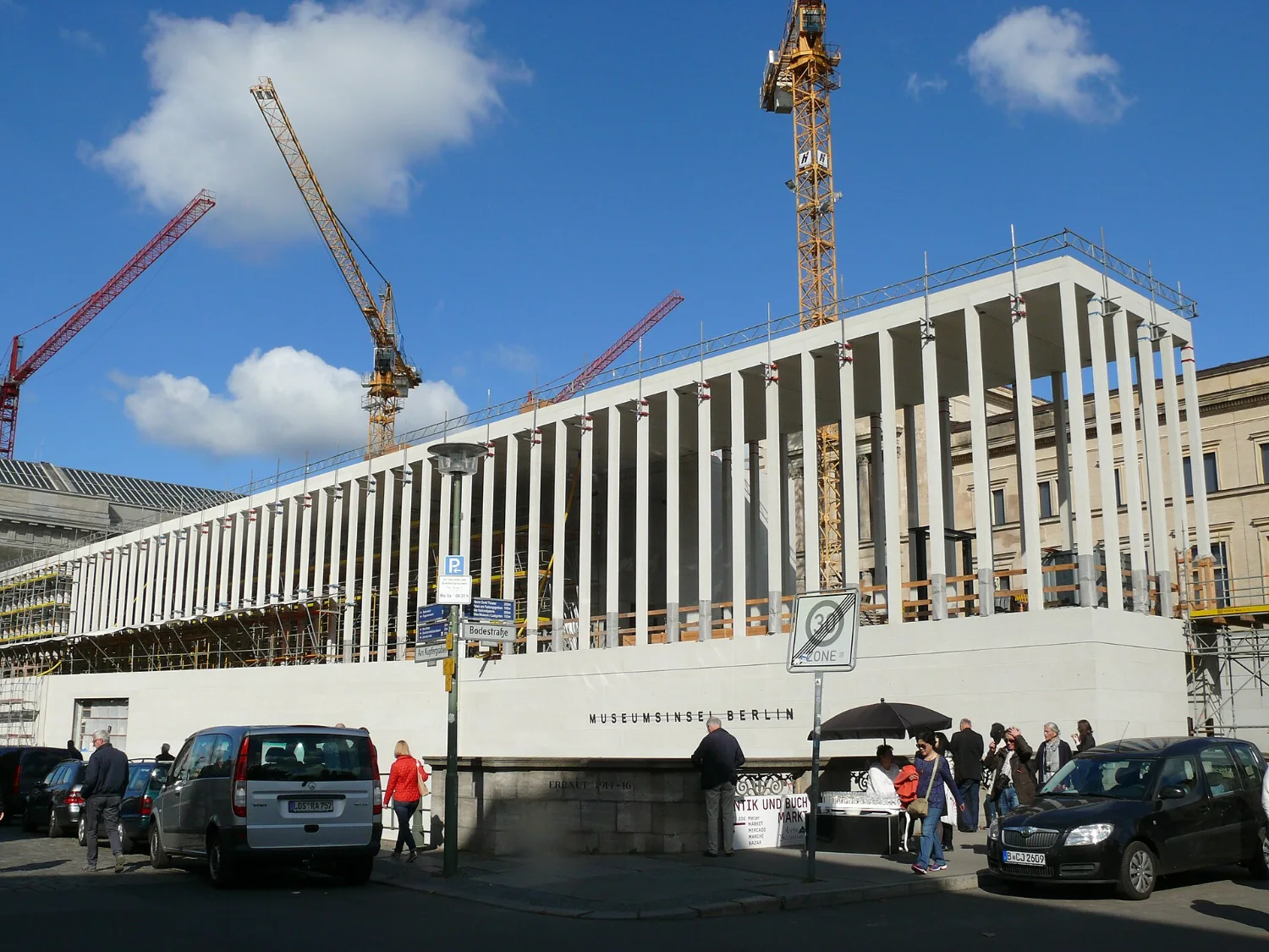 The Neues Museum on Berlin's Museum Island, restored by David Chipperfield