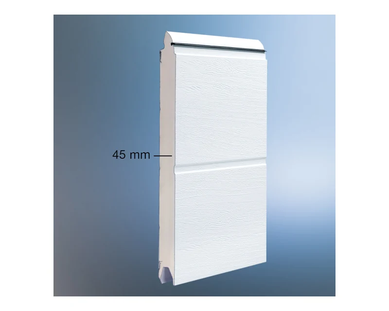 Sezione costruttiva del pannello coibentato Novoferm ISO 45
