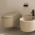 Ambientazione della collezione Otis di Ceramica Cielo