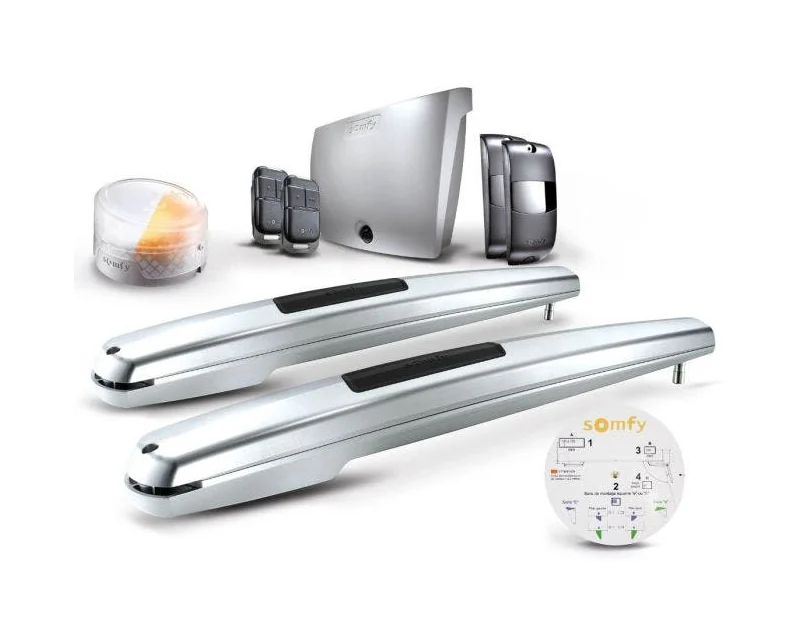 Kit Somfy Exavia Star per cancelli a battente con accessori