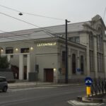 La facciata storica della Centrale di Nuvola Lavazza a Torino nel 2019